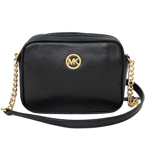 michael kors basic black purse|Michael Kors mini crossbody purse.